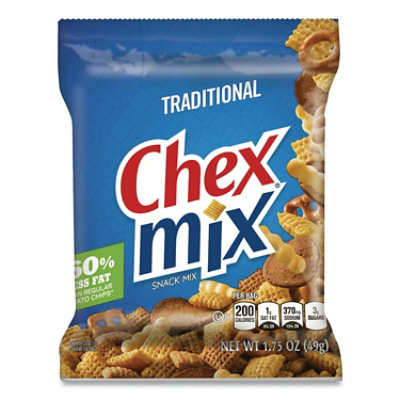 Chex Mix Traditional Snack Mix, 1.75 Oz Snack Pack - 60 Count - Image 1