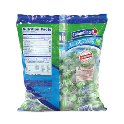 Colombina Jumbo Spearmint Balls, 0.04 oz - 120 Count - Image 3