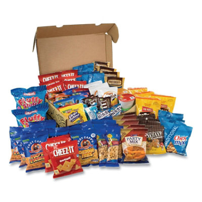 Snack Box Pros Big Party Snack Box, 75 Assorted Snacks/Box - Image 1