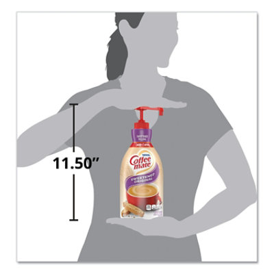 Coffee mate Liquid Coffee Creamer, Sweetened Original, 1500mL Pump Dispenser - Image 3