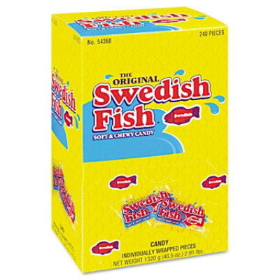 Swedish Fish Grab-And-Go Candy Snacks In Reception Box - 240 Count - Image 2