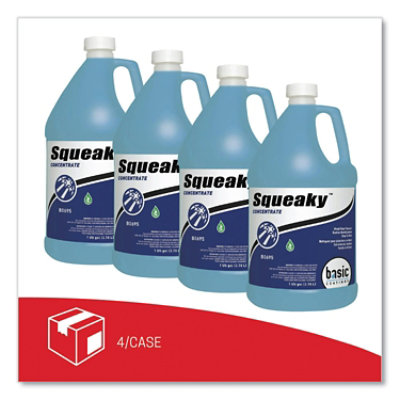 Betco squeaky concentrate floor cleaner, characteristic scent, 1 gal bottle - 4 Count - Image 2