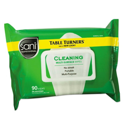 Sani Professional Multi-Surface Cleaning Wipes, 1-Ply, 11.5 x 7, Fresh Scent, White - 1,080 Count - Image 1