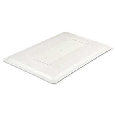 Rubbermaid Commercial Food/Tote Box Lids, 26 x 18, Clear, Plastic - Image 1