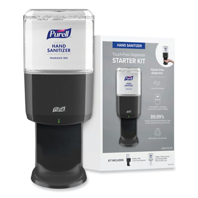 PURELL Advanced Hand Sanitizer Foam ES6 Starter Kit, Graphite - Image 1