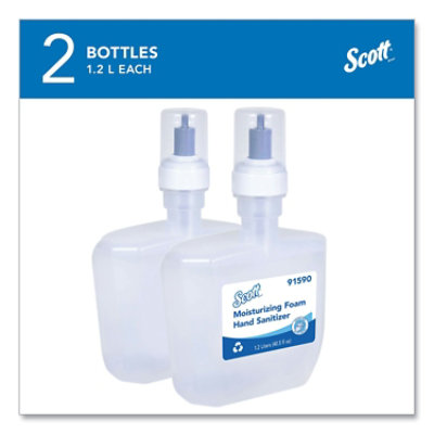 Scott Pro Moisturizing Foam Hand Sanitizer, 1,200 Ml Cassette, Fruity Cucumber Scent - 2 Count - Image 2