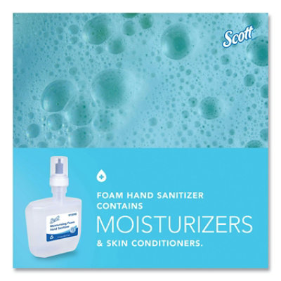 Scott Pro Moisturizing Foam Hand Sanitizer, 1,200 Ml Cassette, Fruity Cucumber Scent - 2 Count - Image 4