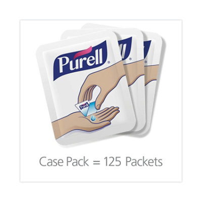 PURELL Single Use Advanced Gel Hand Sanitizer, 1.2 Ml, Packet, Fragrance-Free - 125 Count - Image 2