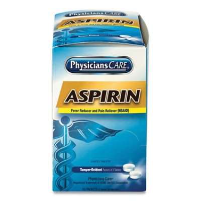 PhysiciansCare Aspirin Medication, Two-Pack - 50 Count - Image 2
