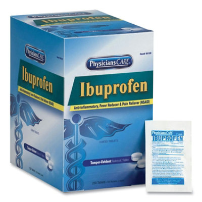 PhysiciansCare Ibuprofen Pain Reliever, Two-Pack - 125 Count - Image 2