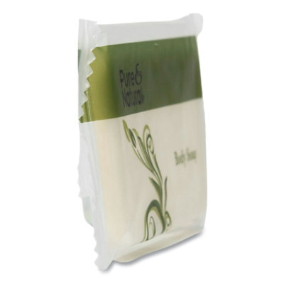 Pure & Natural Body And Facial Soap, Fresh Scent, # 1 1/2 Flow Wrap Bar - 500 Count - Image 4