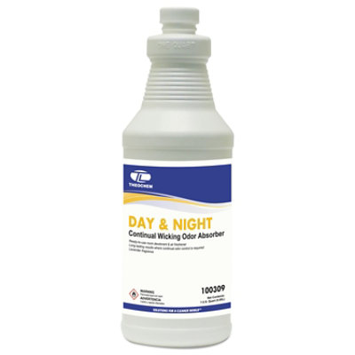 Theochem Laboratories Day And Night Wicking Odor Absorber, 32 Oz Bottle, Lavender - 12 Count - Image 1