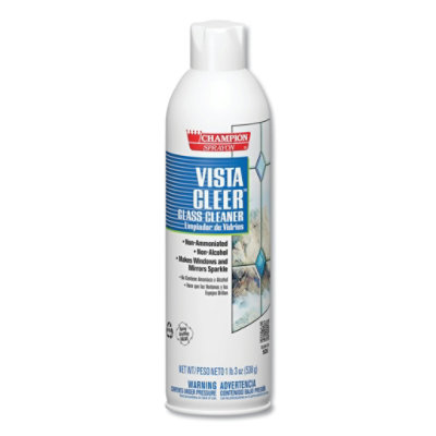 Chase Products Vista Cleer Ammonia-Free, Clean Scent, 20 Oz Aerosol Spray - 12 Count - Image 1