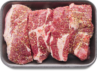 Pork Ribs Country Style Butter Scampi Boneless Seasoning - 0.5 Lb - Image 1