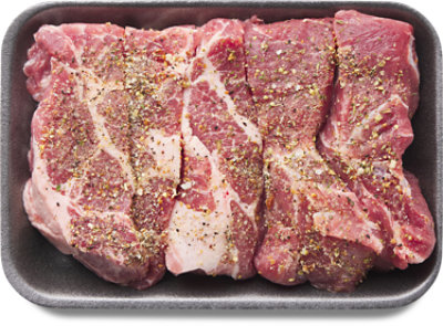 Pork Ribs Country Style Mango Lime Boneless Seasoning - 0.5 Lb - Image 1