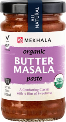 Mekhala Paste Butter Masala Organic - 3.53 Oz - Image 2