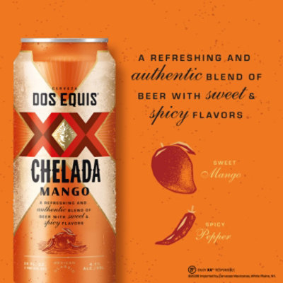 Dos Equis Mango Chelada - 24 Fl. Oz. - Image 2