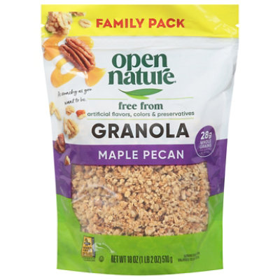 Open Nature Granola Maple Pecan Family Pack - 18 Oz