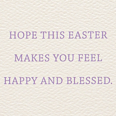 American Greetings He Is Risen Cross Easter Card - Each - Image 2