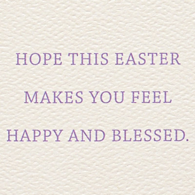 American Greetings He Is Risen Religious Easter Card - Each - Image 2