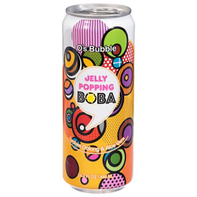 Os Bubble Jelly Popping Boba Lychee - 16.2 Fl. Oz.