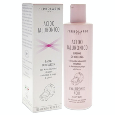Hyaluronic Acid Beauty Bath by Lerbolario for Unisex - 8.4 oz Shower Gel - Image 3