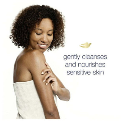 Dove Sensitive Skin Hypoallergenic Body Wash 34 Fl Oz - 1 Pack - Image 2