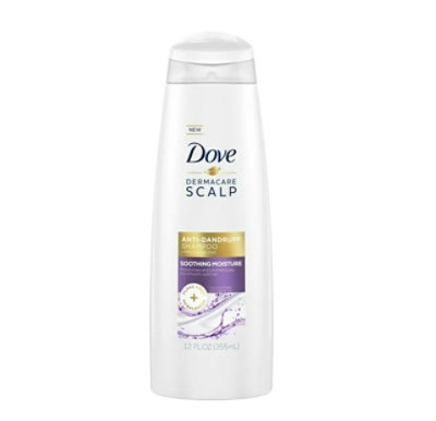 Dove Anti-Dandruff Shampoo; Dermacare Scalp; Soothing Moisture pH Balanced Formula ; 12 oz - Image 1