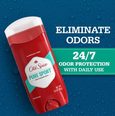 Old Spice High Endurance Apdo Sticks Deodorants Stick Pure Sport - 3.4 Oz - Image 2