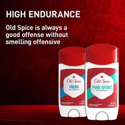 Old Spice High Endurance Apdo Sticks Deodorants Stick Pure Sport - 3.3 Oz - Image 4