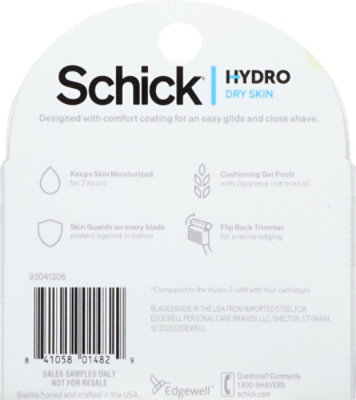 Schick Hydro 5 Dry Skin Refill - 6 Count - Image 4