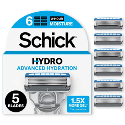Schick Hydro 5 Dry Skin Refill - 6 Count - Image 1