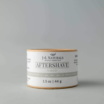 J&L Naturals Aftershave Rub - Naked - Image 1