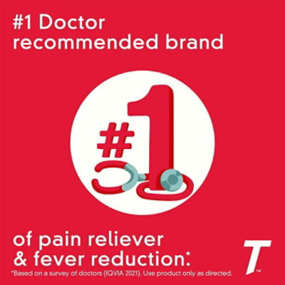 Tylenol Extra Strength Caplets with 500 mg Acetaminophen; 100 Ct - Image 3