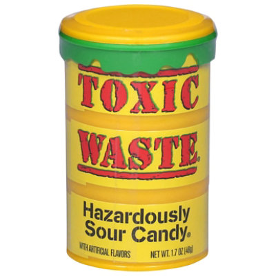 Toxic Waste Hazardously Sour Candy - 1.7 Oz - Image 2
