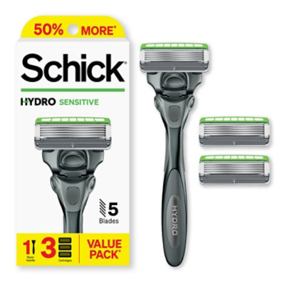 Schick Hydro 5 Sensitive Kit 3 - Each - Image 1