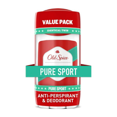 Old Spice High Endurance Apdo Sticks Deodorants Stick Pure Sport - 6.6 Oz - Image 1