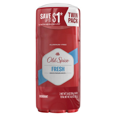 Old Spice High Endurance Apdo Sticks Deodorants Stick Fresh - 6.8 OZ - Image 5