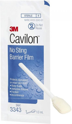 3M Cavilon Barrier Film, No Sting, Alcohol-Free, Conforming, 1.0 mL, 25 Count - Image 1