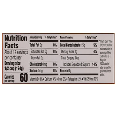 Del Monte Mango Chunks in Extra Light Syrup - 52 Oz - Image 3