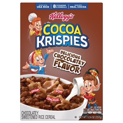 Kellogg's Cocoa Krispies Chocolatey Flavor Low Fat Breakfast Cereal - 12.6 Oz - Image 2