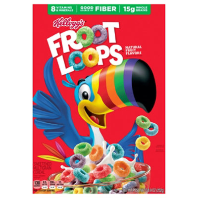 Kellogg's Froot Loops Original Fiber Breakfast Cereal - 8.9 Oz - Image 4