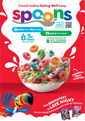 Kellogg's Froot Loops Original Fiber Breakfast Cereal - 8.9 Oz - Image 7