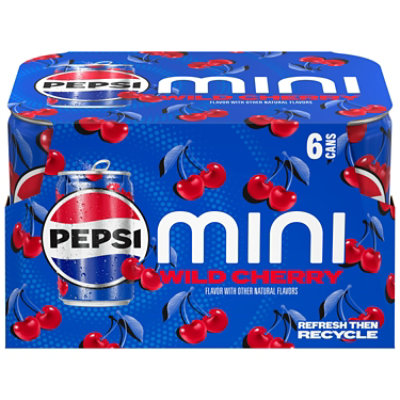 Pepsi Wild Cherry - 6-7.5 Fl. Oz.
