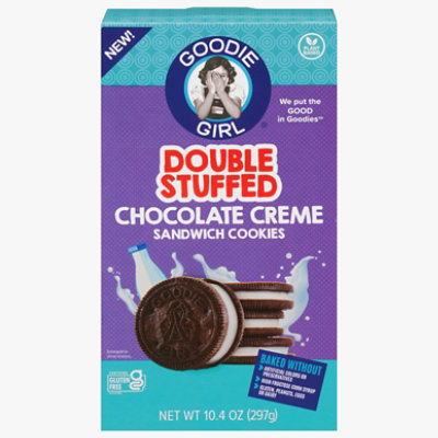 Goodie Girl Cookie Chocolate Creme Double Stuffed - 10.4 Oz. - Image 2