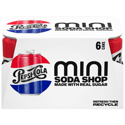 Pepsi Real Sugar - 6-7.5 Fl. Oz. - Image 3