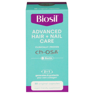 Biosil Collagen Generator Advanced Hair Nail Care With Biotin - 30 Count - Image 3