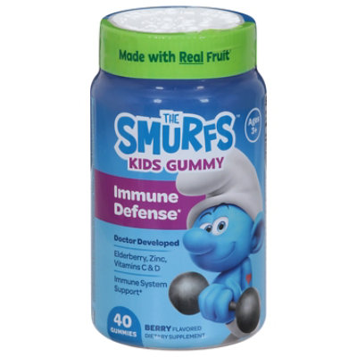 The Smurfs Kids Gummy Immune Defense - 40 Count - Image 3