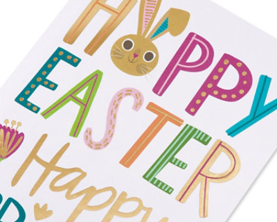 American Greetings Happy Easter Happy Spring Easter Card - Each - Image 4