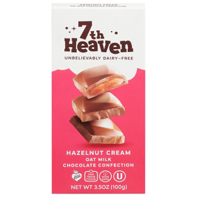 7th Heaven Hazelnut Cream Choco Bar - 3.5 Oz - Image 1